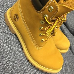 Timberland boots.